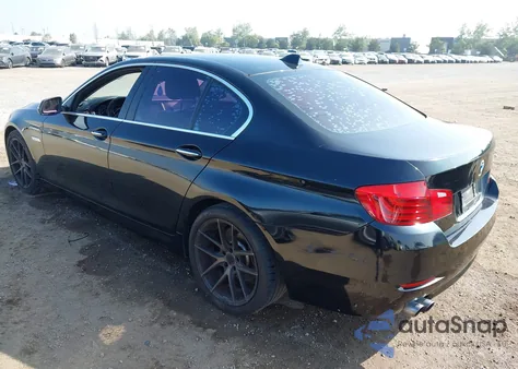 2015 BMW 528I из США, поврежденный, VIN WBA5A5C58FD522235